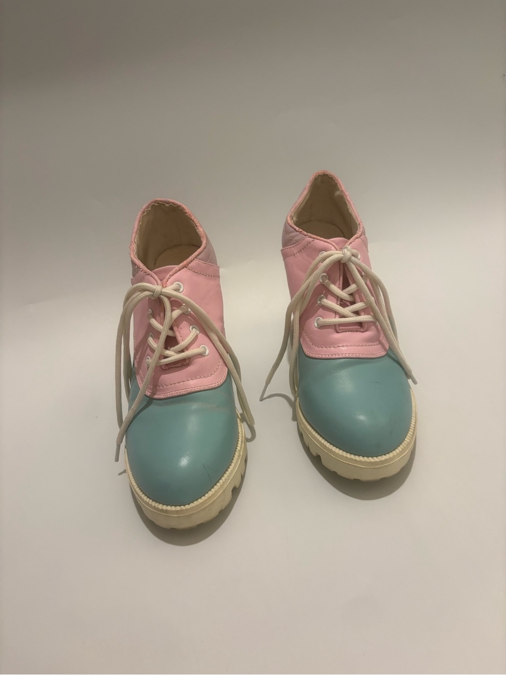 Hot Topic Pastel Platform Oxford Heels- Womens 6